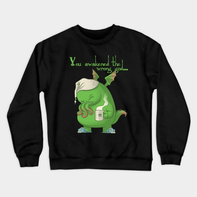 Cthulhu woke up Crewneck Sweatshirt by MauroPeroni